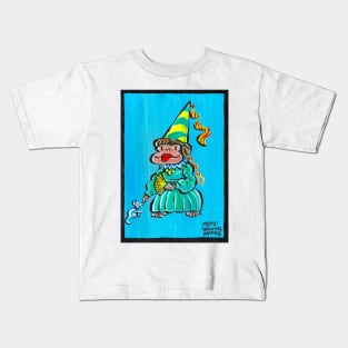 Medieval Princess Ape 038 Kids T-Shirt
